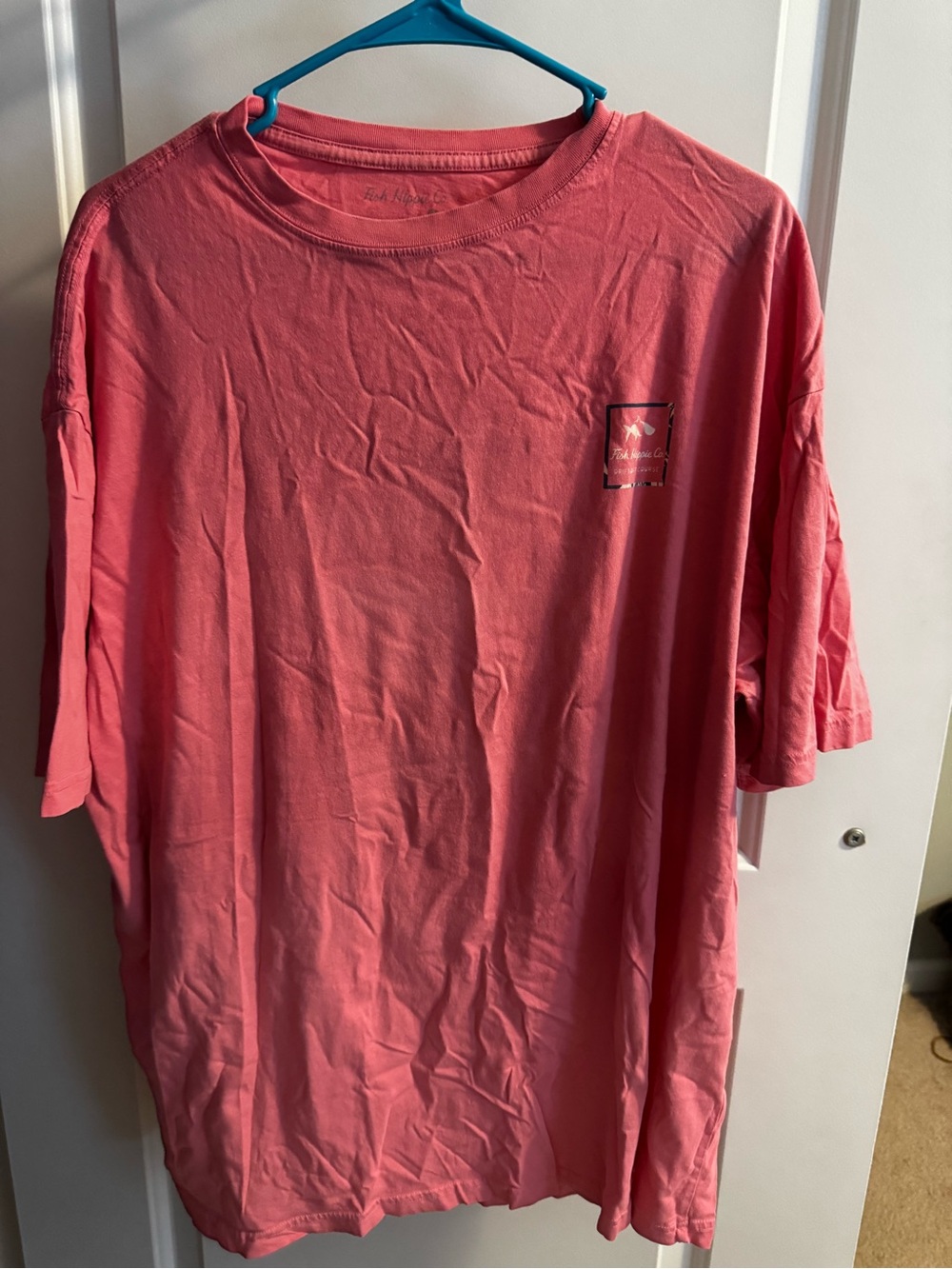 Men's Coral Short-Sleeve Graphic Tee